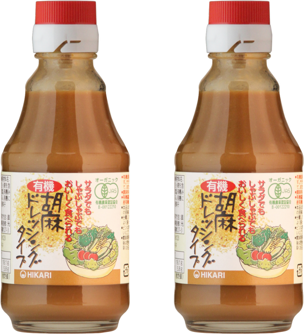 HIKARI FOODS 光食品 有機和風胡麻醬, 225g, 2瓶
