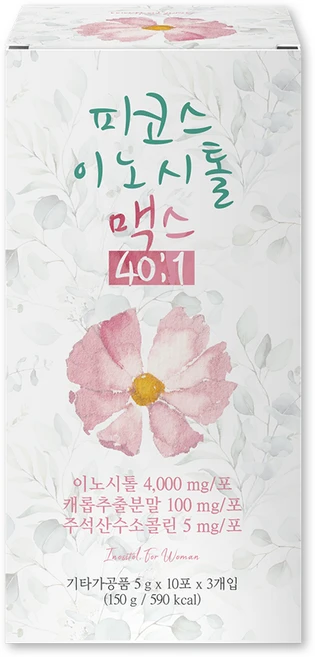 지엠팜 피코스이노시톨 맥스 40:1 30p, 150g, 1개 - 쿠팡