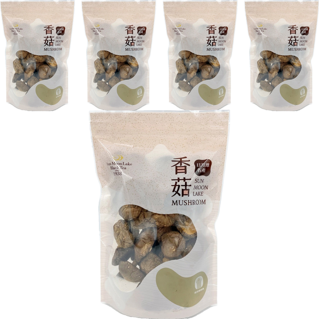 魚池鄉農會 釦子菇 香菇, 90g, 5包