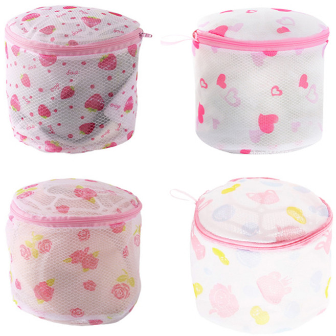 에이비엠코리아 원통형 속옷 세탁망, 랜덤 발송, 4개