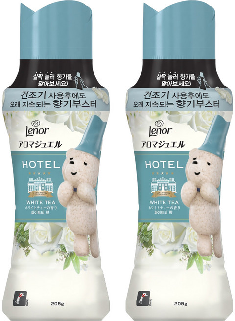 Lenor 蘭諾 香氛增強劑 白茶香, 205g, 2個