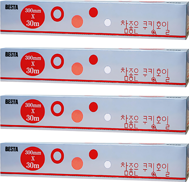 BESTA Good Foil 錫箔紙 30cm x 30m, 4盒