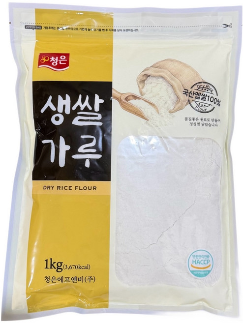 청은에프엔비 국산 생쌀가루, 1kg, 1개