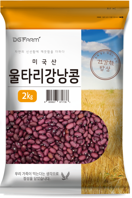 대구농산 울타리강낭콩, 2kg, 1개