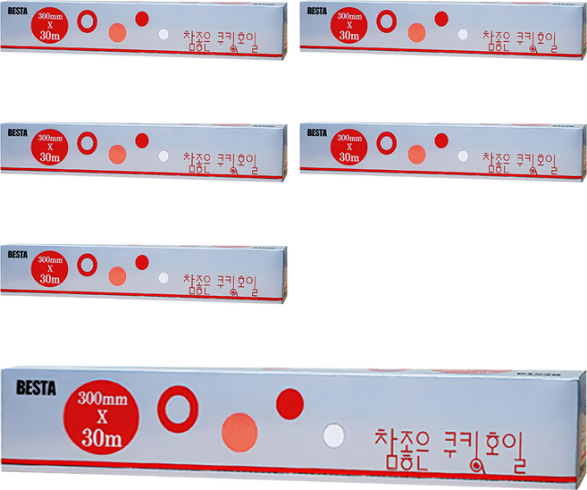 BESTA Good Foil 錫箔紙 30cm x 30m, 6盒