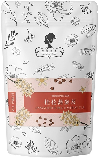午茶夫人 桂花蕎麥茶, 2.6g, 10包, 1袋