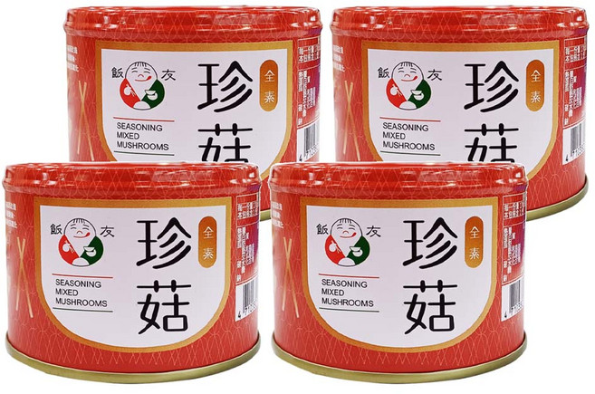 飯友 珍菇, 170g, 4罐