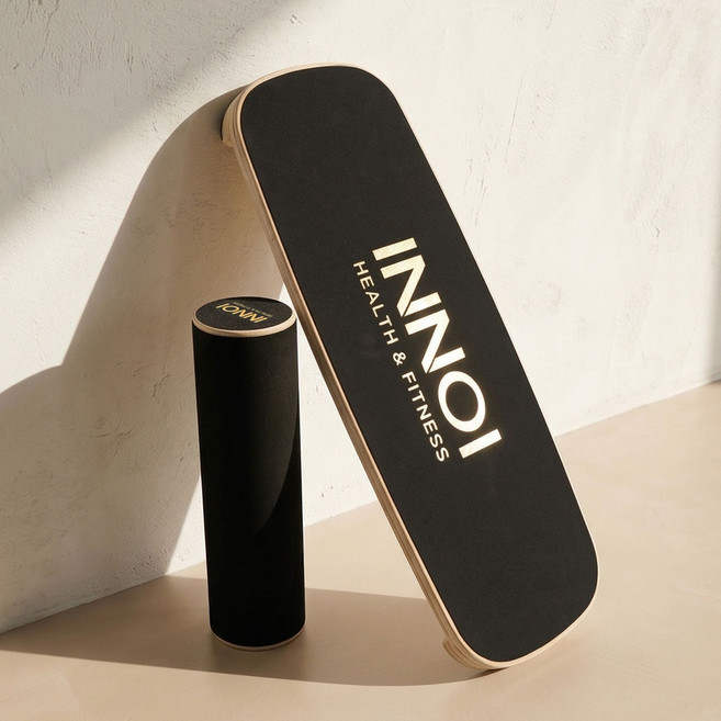 이노이 전신 운동 코어강화 밸런스보드 + 롤러 세트