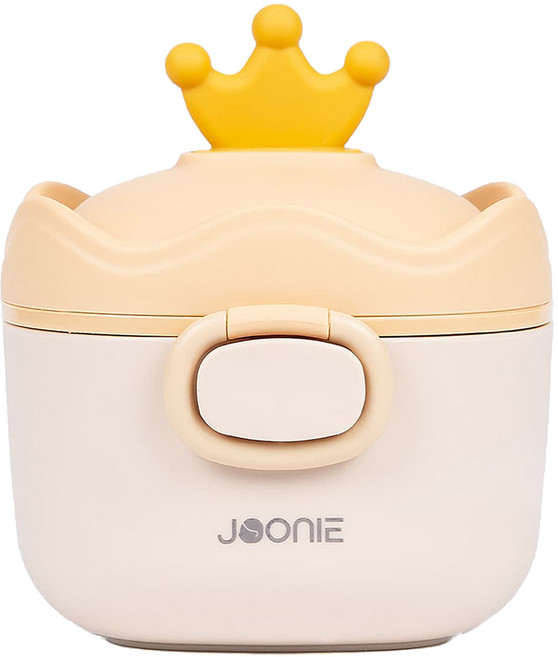 주니 휴대용 분유 케이스 S, 옐로우, 1개