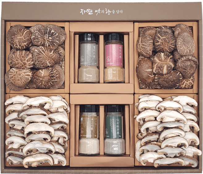 가득담은 표고혼합 천연 조미료세트, 1세트
