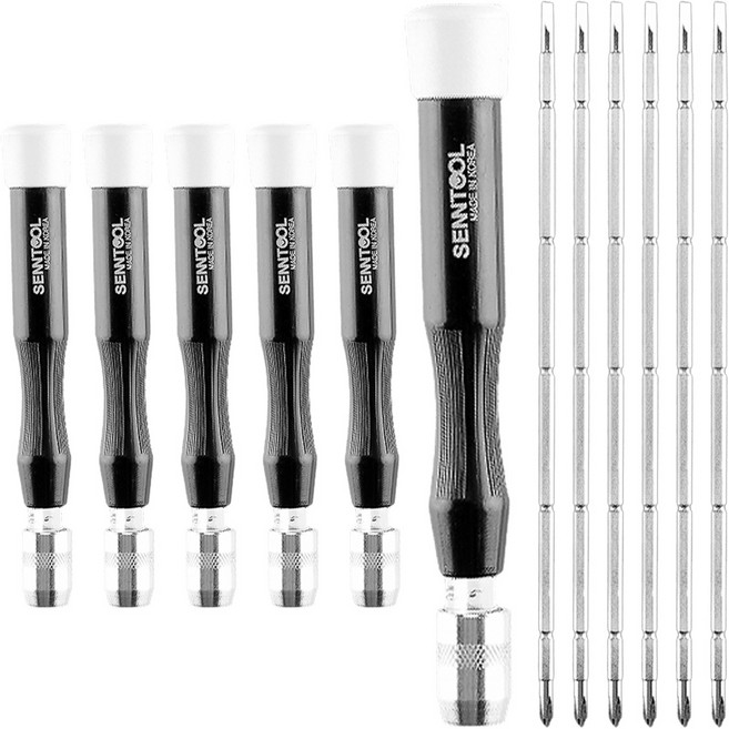 센툴 기능성 양용 정밀 드라이버 3mm, 6개