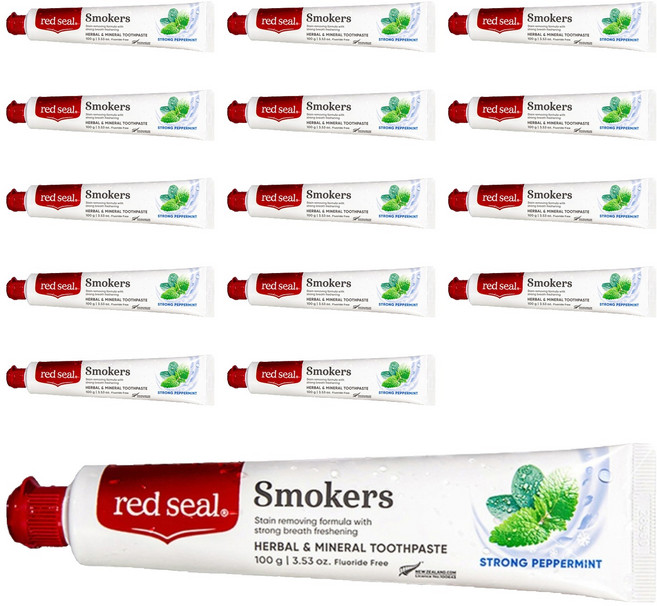 레드씰 스모커스 치약, 100g, 15개