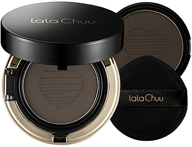 라라츄 헤어 쿠션 본품 15g + 리필 15g, 다크브라운, 1개