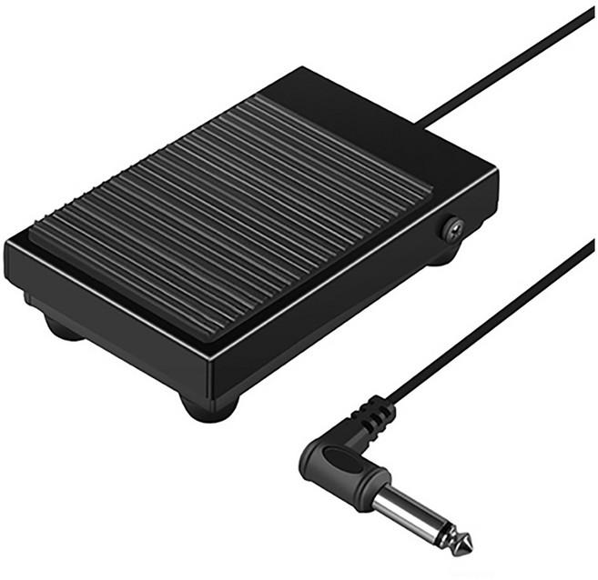 코네임 디지털 피아노 서스테인 페달 2W014, 블랙, 1개