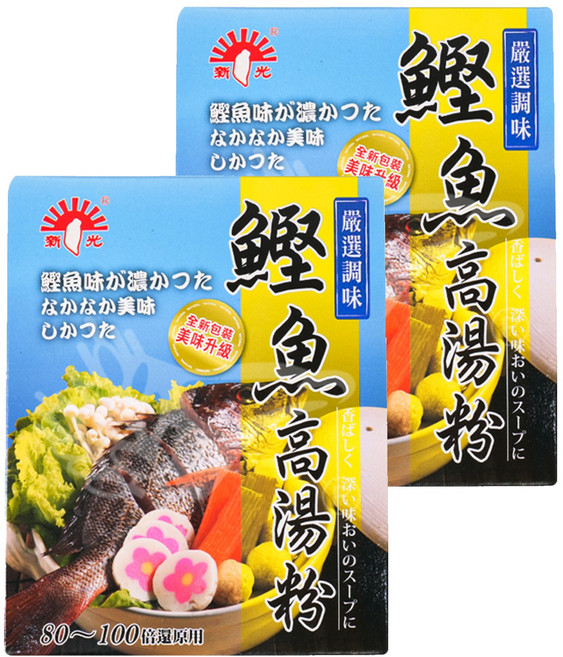 新光洋菜 鰹魚高湯粉, 600g, 2盒