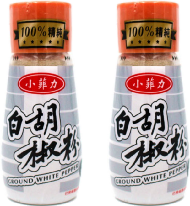 小菲力 白胡椒粉, 30g, 2瓶