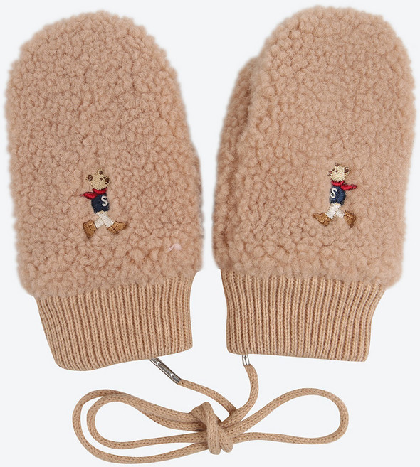SHOOPENkids 兒童 WARM-UP SHOOBEAR 絨毛手套 HPKAGEFV3U