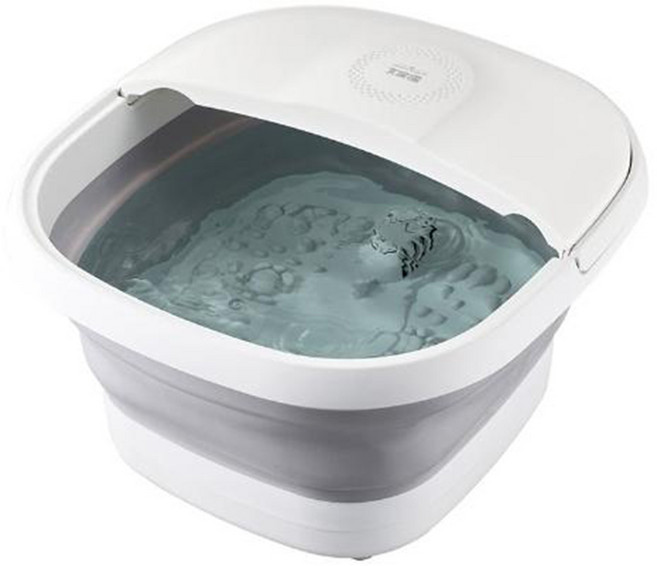 大家源 摺疊式恆溫泡腳機 1.6kg, TCY-951001, 灰色 + 白色