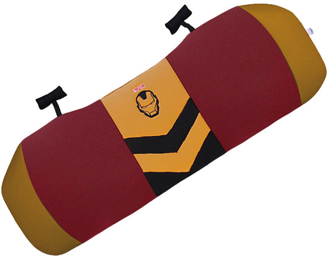 마블 히어로 사계절 버킷 3인 차량용 방석, 아이언맨, 1개