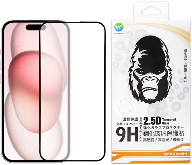 OWEIDA 歐威達 9H鋼化玻璃保護貼, 1個