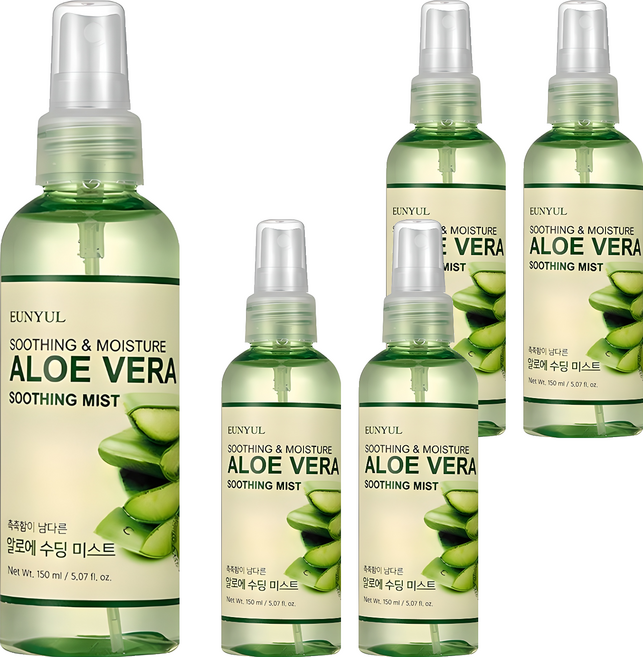 은율 알로에 수딩 미스트, 150ml, 5개