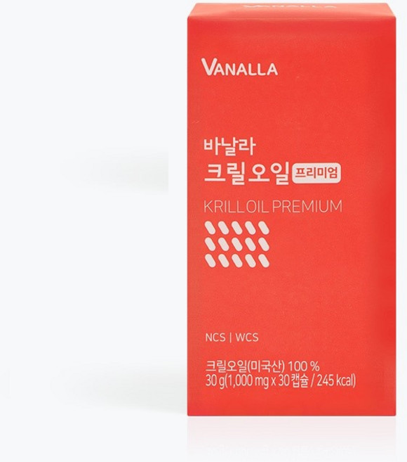 바날라 크릴오일 프리미엄 영양제, 30g, 1개