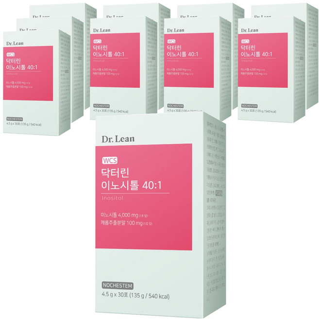 닥터린 이노시톨 40:1, 135g, 10개