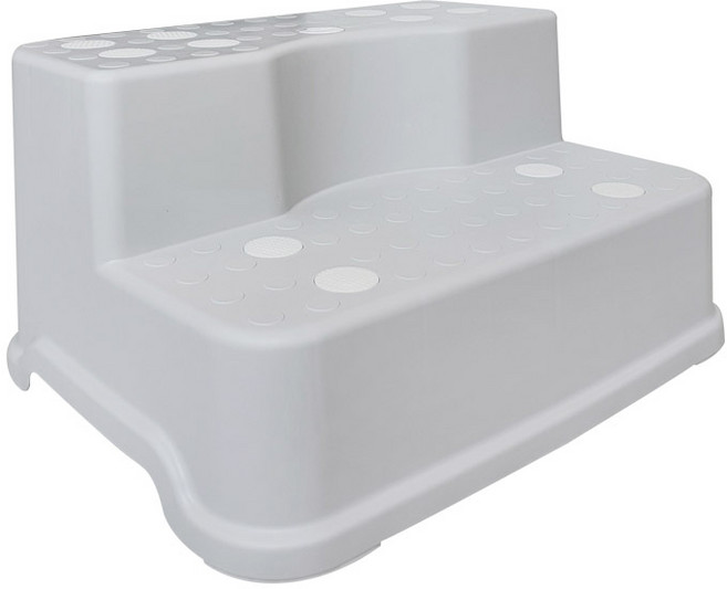 버드시아 프리미엄 2단 유아디딤대, 그레이, 1개