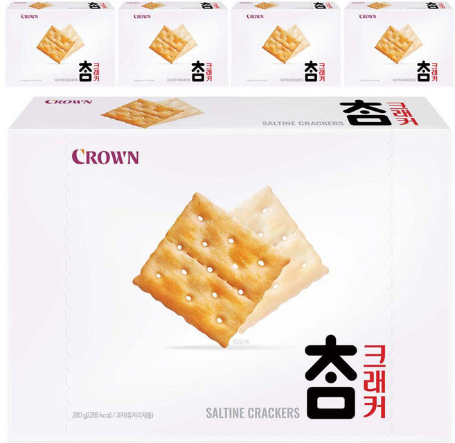 참크래커, 280g, 5개