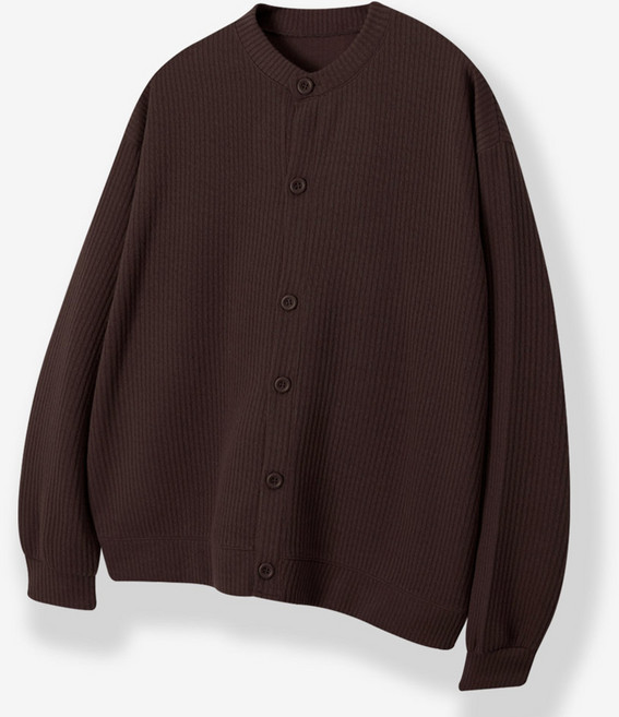 제이에이치스타일 남성용 소프트 라운드 니트 가디건 MAMROK681