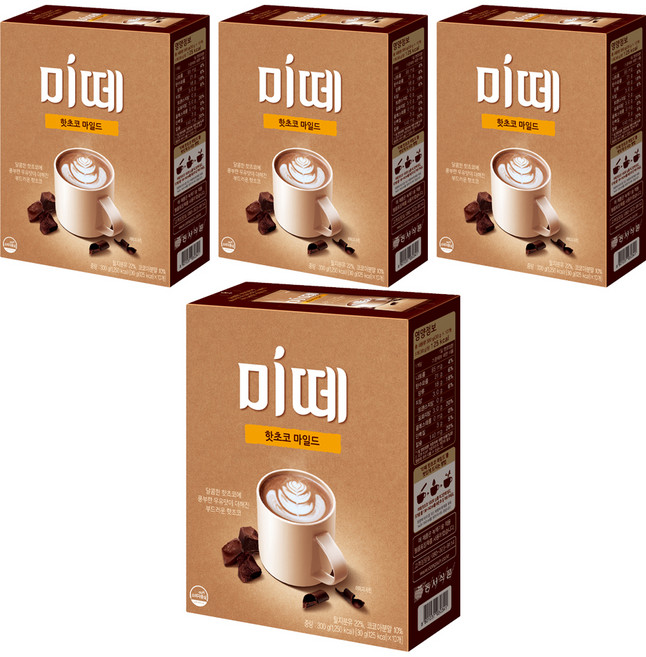 미떼 핫초코 마일드, 30g, 10개입, 4개