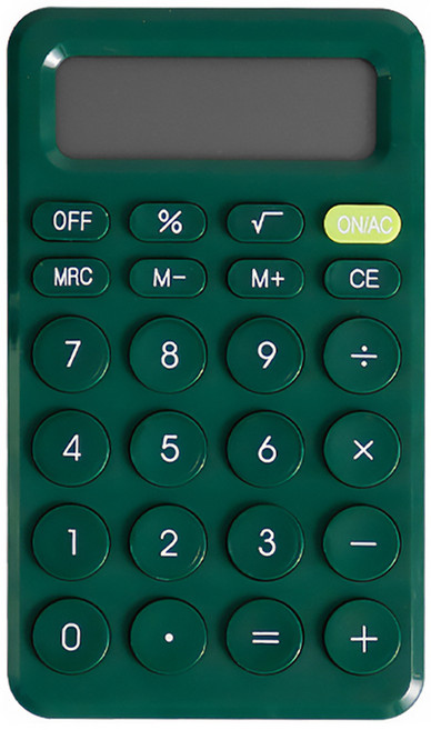 모던앳 마카롱 계산기, 1개, 그린