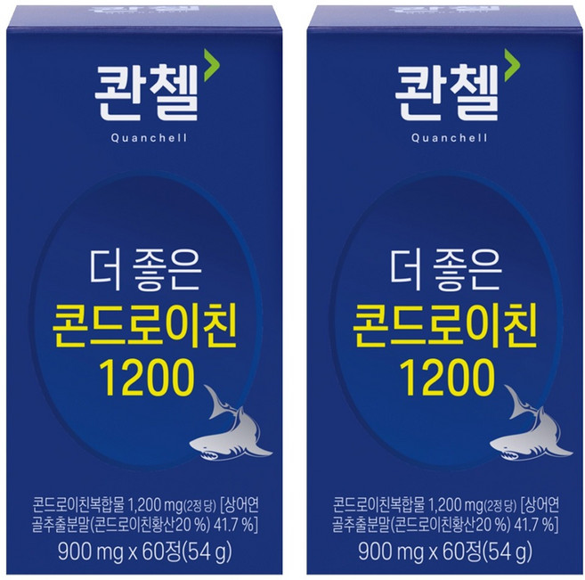 콴첼 더 좋은 콘드로이친 1200, 60정, 2개