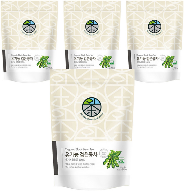 평창다원 유기농 검은콩차, 1.5g, 20개입, 4개