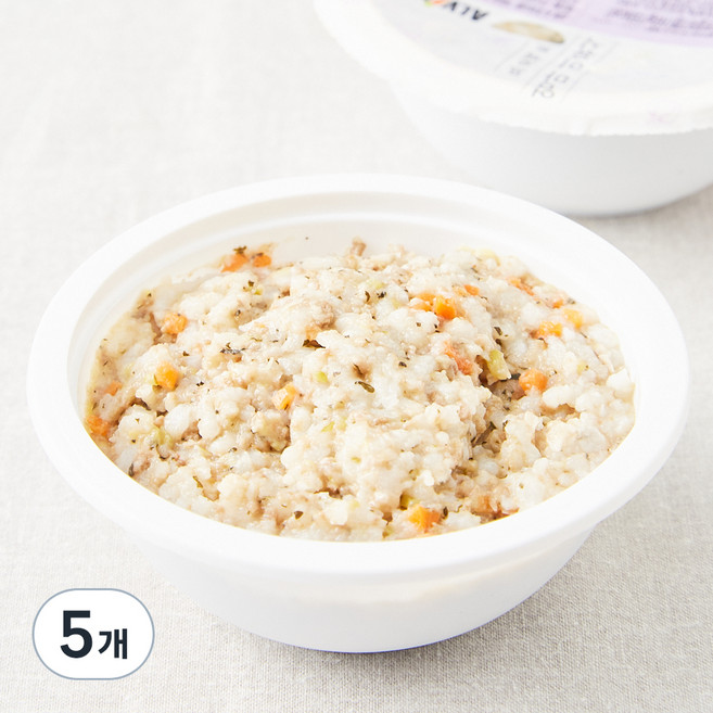 엘빈즈 완료기 13개월 엄마이유식 프로젝트이상 한우듬뿍 오트밀아기밥, 160g, 5개, 혼합맛(한우/오트밀)