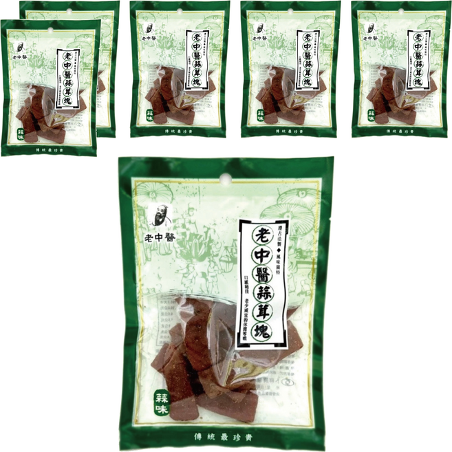 老中醫 豆干 蒜茸塊, 80g, 6包