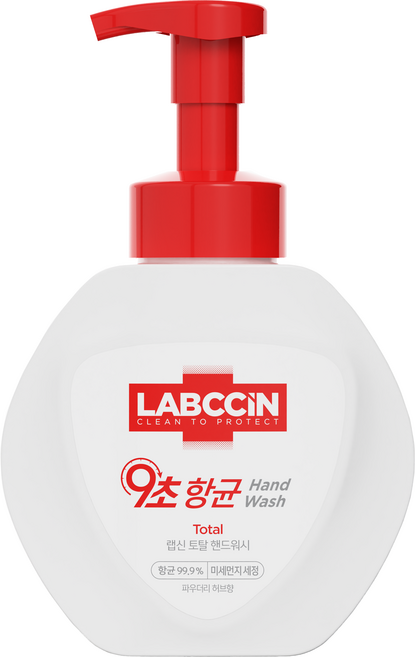 랩신 토탈 포밍 핸드워시 파우더리 허브향, 500ml, 1개