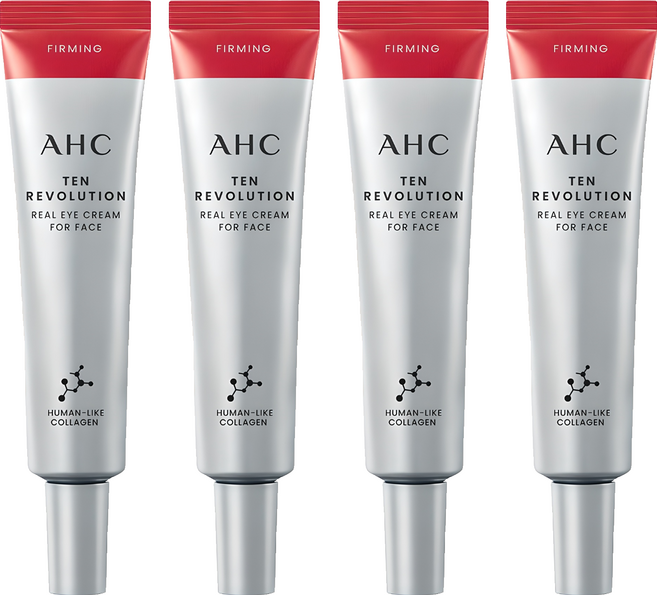 AHC 텐 레볼루션 리얼 아이크림 포 페이스, 35ml, 4개