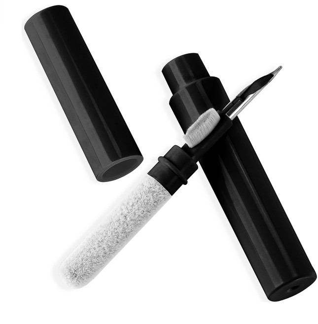 누아트 에어팟프로2/프로/에어팟3세대/에어팟4세대 에어팟 청소키트, 블랙, 1개