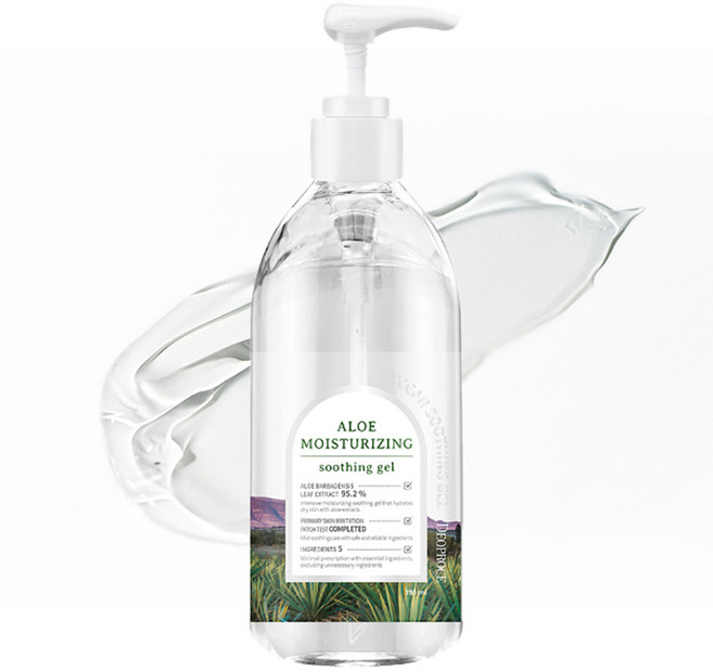 [비건뷰티] 디오프러스 알로에 모이스처라이징 수딩젤, 390ml, 1개
