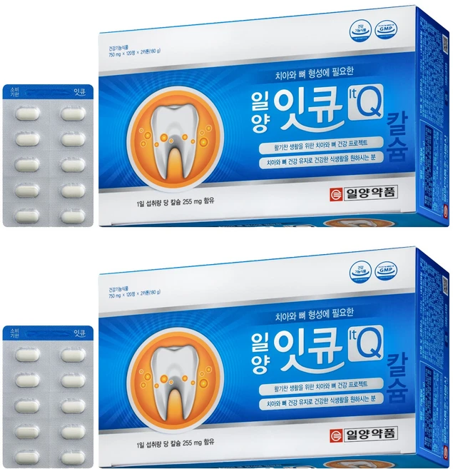 일양약품 잇큐 영양제, 120정, 4개 - 쿠팡