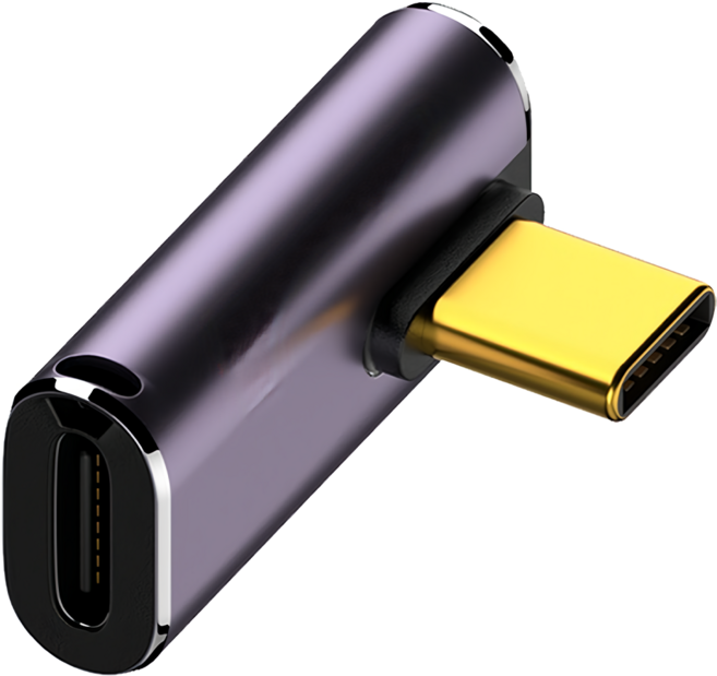 魔宙 USB4 Type-C 公轉母 轉接頭 240W 40Gbps 8K 60Hz, 單一商品, 1個