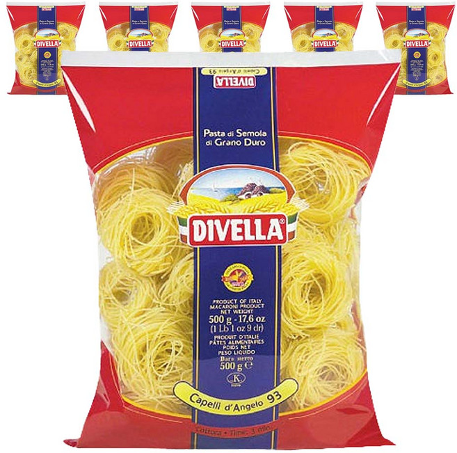 DIVELLA 德威樂 鳥巢麵, 500g, 6個