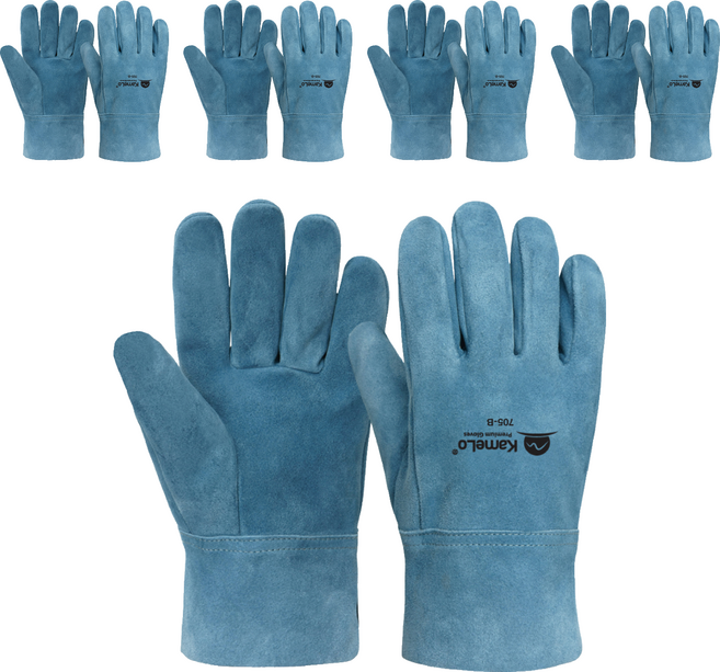 카멜로 용접작업 가죽장갑 양손세트 705-B, 5개