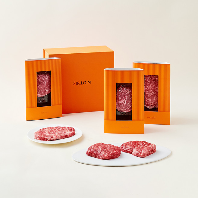 설로인 한우 1등급 등심세트 600g (냉장), 1세트