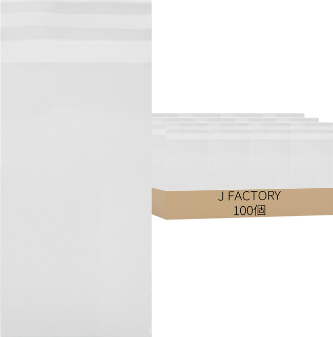 J PACK TORY 自黏式現金OPP塑膠袋, 100個裝