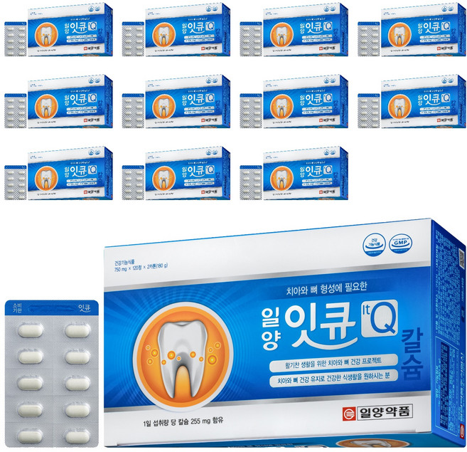 일양약품 잇큐 영양제, 240정, 12개