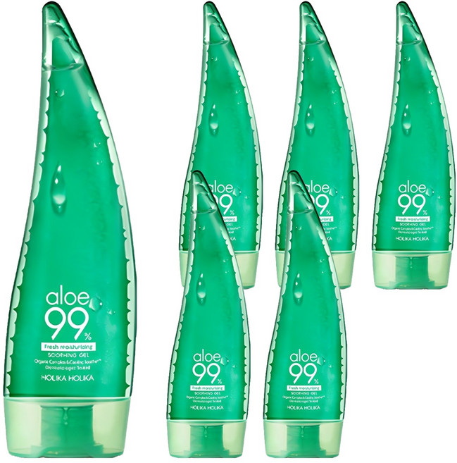 홀리카홀리카 알로에 99% 수딩 젤, 250ml, 6개