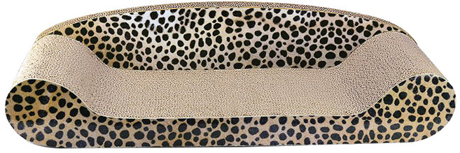 SAY COCOA 고양이 호피 스크레쳐 JT6622, 혼합색상, 1개