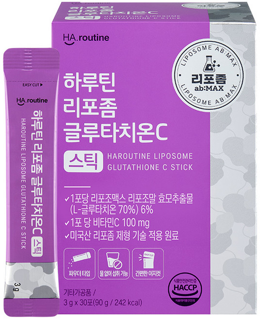 하루틴 리포좀 글루타치온C 스틱 30p, 90g, 1개